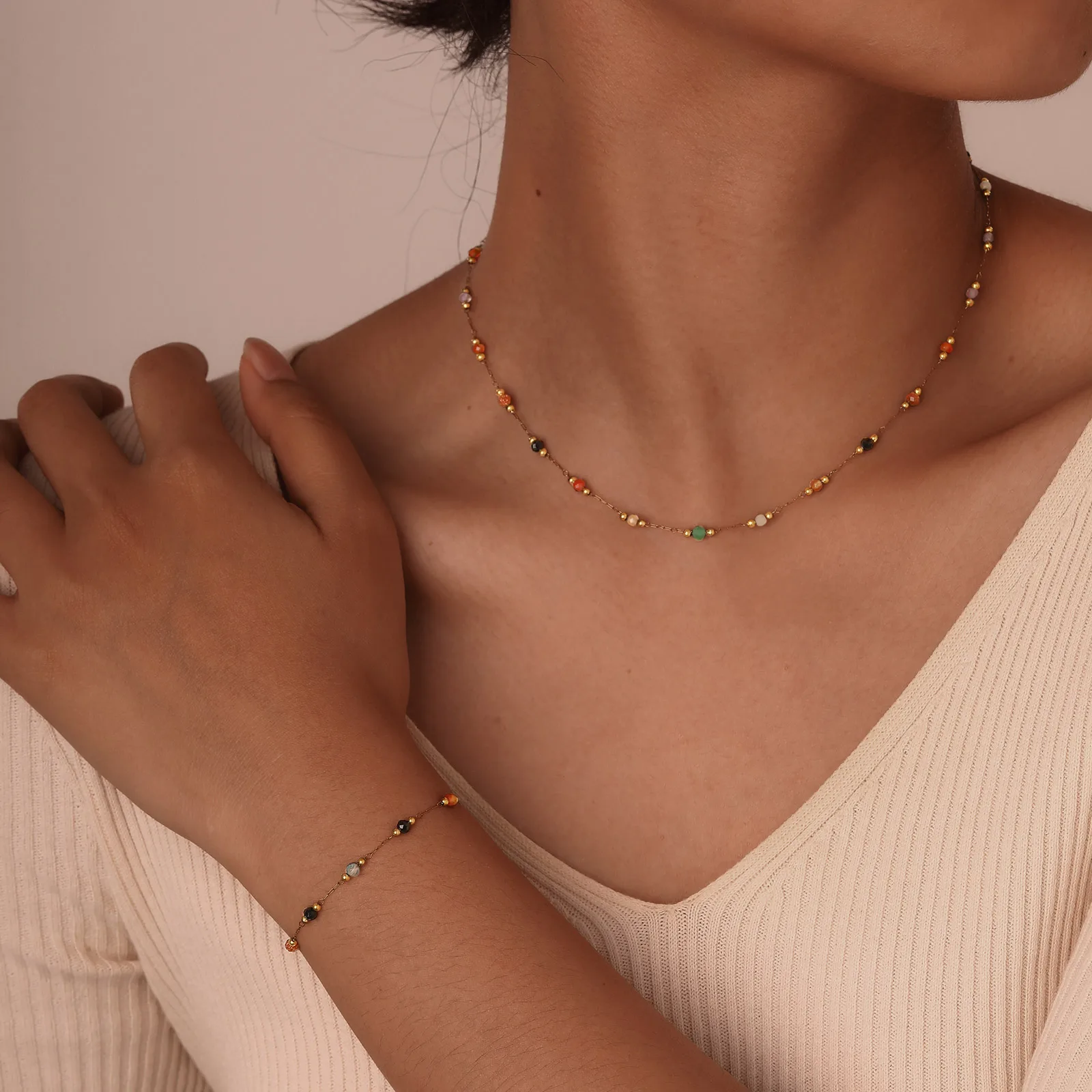 Fußkettchen mit Natursteinperl – Jc Jewelry & Watches Photos Bewertung und Preis
